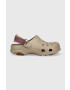 Crocs papuci Classic All Terrain Clog femei culoarea maro - Pled.ro