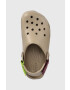 Crocs papuci Classic All Terrain Clog femei culoarea maro - Pled.ro