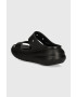 Crocs papuci Classic Crush Sandal femei culoarea negru cu platforma 207670 207670.001-001 - Pled.ro