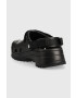 Crocs papuci Classic Hiker Clog femei culoarea negru cu platforma 206772.060.D-BLK.BLK - Pled.ro