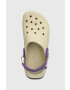 Crocs papuci Classic Hiker Xscape femei culoarea bej cu platforma 208365 - Pled.ro