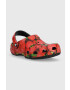 Crocs papuci Classic Hyper Real femei culoarea rosu 208343 208343.643-643 - Pled.ro