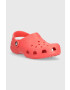 Crocs papuci CLASSIC KIDS CLOG culoarea rosu - Pled.ro