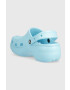 Crocs papuci Classic Platform Clog femei cu platforma 206750 - Pled.ro