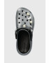 Crocs papuci Classic Platform Crystals Pearls Clog - Pled.ro