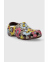 Crocs papuci Classic Retro Floral Clog femei 208954 - Pled.ro