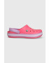 Crocs papuci Crocband femei culoarea roz 11016 - Pled.ro