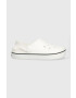 Crocs papuci Crocband Clean Clog culoarea alb 208371 - Pled.ro