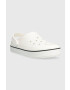 Crocs papuci Crocband Clean Clog culoarea alb 208371 - Pled.ro