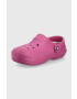 Crocs papuci de casa culoarea violet - Pled.ro