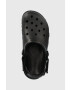 Crocs papuci Duet Max II Clog femei culoarea negru cu platforma 208776 - Pled.ro