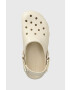 Crocs papuci Duet Max II Clog femei culoarea bej cu platforma 208776 - Pled.ro