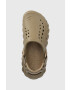 Crocs papuci Echo Clog culoarea maro 207937 207937.260-260 - Pled.ro