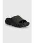 Crocs papuci Echo Slide culoarea negru 208170 - Pled.ro