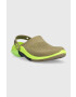 Crocs papuci Literide 360 Ombre Marbled Clog femei culoarea verde 208281 - Pled.ro