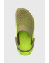 Crocs papuci Literide 360 Ombre Marbled Clog femei culoarea verde 208281 - Pled.ro