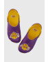 Crocs papuci NBA Los Angeles Lakers Classic Clog culoarea violet 208650 - Pled.ro