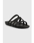 Crocs papuci Splash Strappy Sandal femei culoarea negru 208217 - Pled.ro