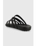 Crocs papuci Splash Strappy Sandal femei culoarea negru 208217 - Pled.ro