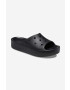 Crocs slapi culoarea maro - Pled.ro