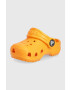 Crocs slapi copii culoarea portocaliu - Pled.ro