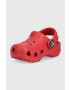 Crocs slapi copii culoarea galben - Pled.ro