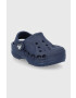 Crocs Șlapi copii culoarea albastru marin - Pled.ro