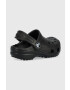 Crocs slapi copii culoarea negru - Pled.ro