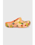 Crocs slapi copii culoarea portocaliu - Pled.ro