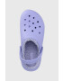 Crocs slapi copii culoarea violet - Pled.ro