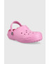 Crocs slapi copii culoarea roz - Pled.ro