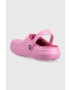 Crocs slapi copii culoarea roz - Pled.ro