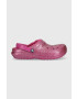 Crocs slapi copii culoarea roz - Pled.ro