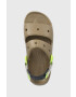 Crocs slapi copii culoarea galben - Pled.ro