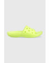 Crocs slapi copii culoarea verde - Pled.ro