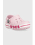 Crocs slapi copii culoarea gri - Pled.ro