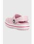 Crocs slapi copii culoarea gri - Pled.ro