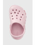 Crocs slapi copii culoarea gri - Pled.ro