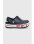 Crocs slapi copii culoarea albastru marin - Pled.ro