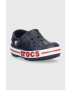 Crocs slapi copii culoarea albastru marin - Pled.ro