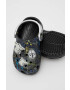 Crocs slapi copii culoarea negru - Pled.ro