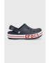 Crocs slapi copii culoarea albastru marin - Pled.ro