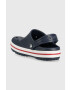 Crocs slapi copii culoarea albastru marin - Pled.ro