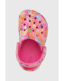 Crocs slapi copii culoarea roz - Pled.ro