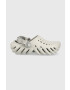 Crocs slapi copii culoarea gri - Pled.ro