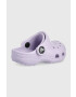 Crocs slapi copii culoarea violet - Pled.ro