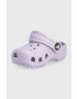 Crocs slapi copii culoarea violet - Pled.ro