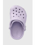 Crocs slapi copii culoarea violet - Pled.ro