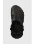 Crocs slapi copii culoarea negru - Pled.ro