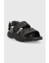 Crocs slapi copii culoarea negru - Pled.ro